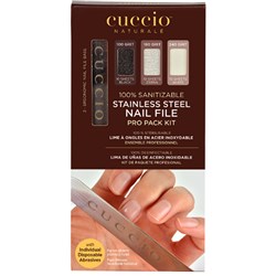 CUCCIO Stainless steel nail file - pro pack kit